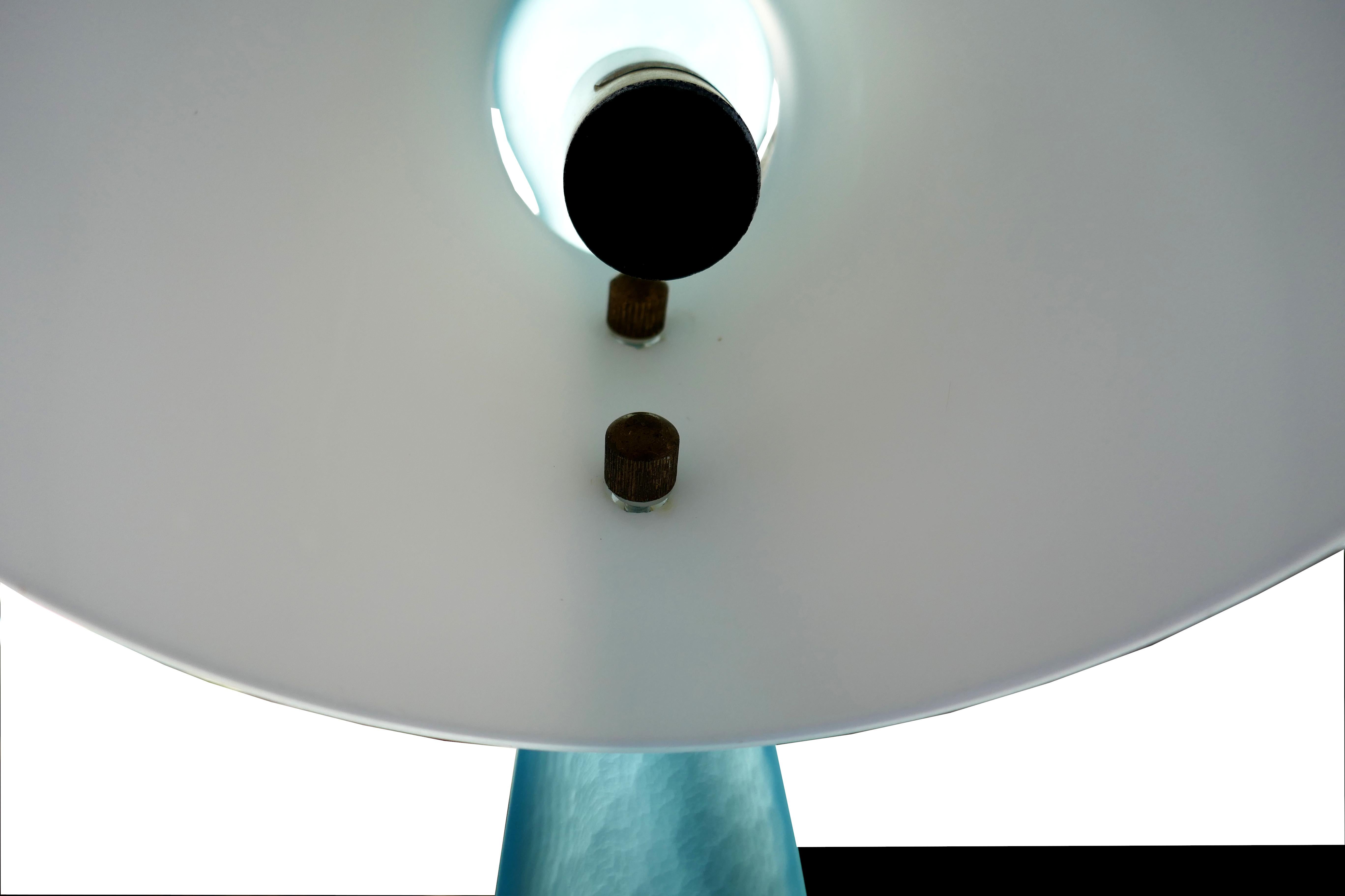 Late 20th Century Paire de lampes de table att. a De Majo Murano en vente