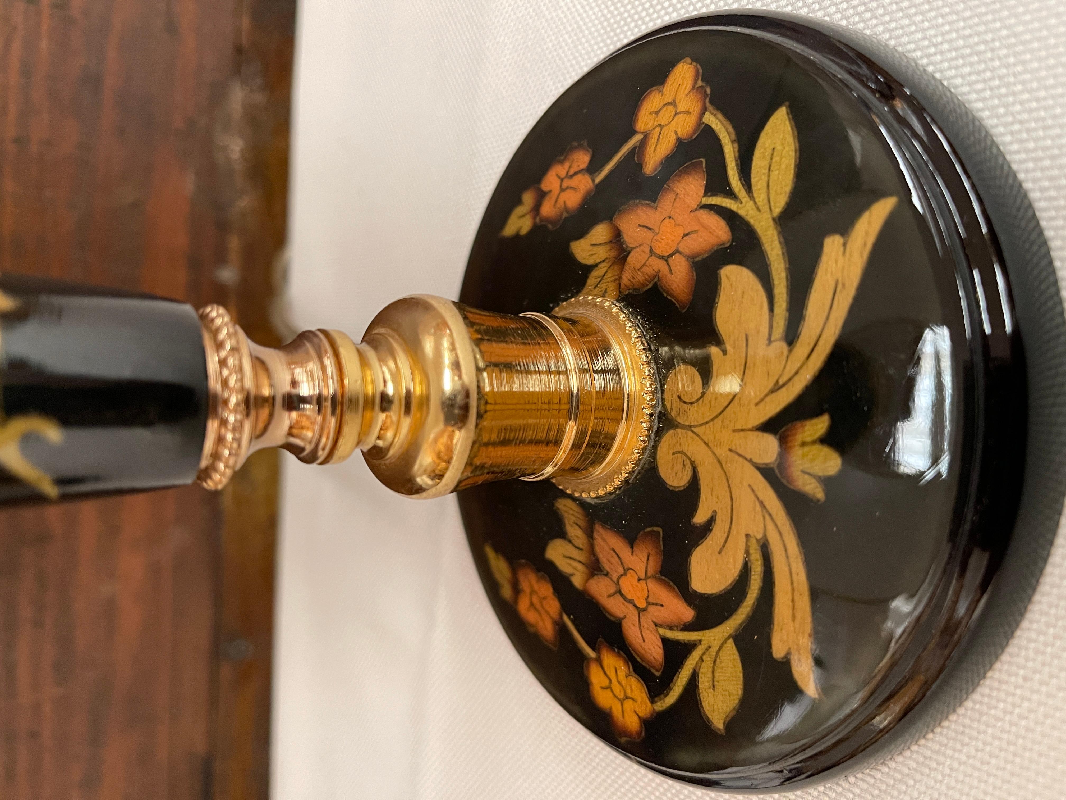 Coppia di lampade da tavolo classiche italiane vintage degli anni '90 20th Century en venta