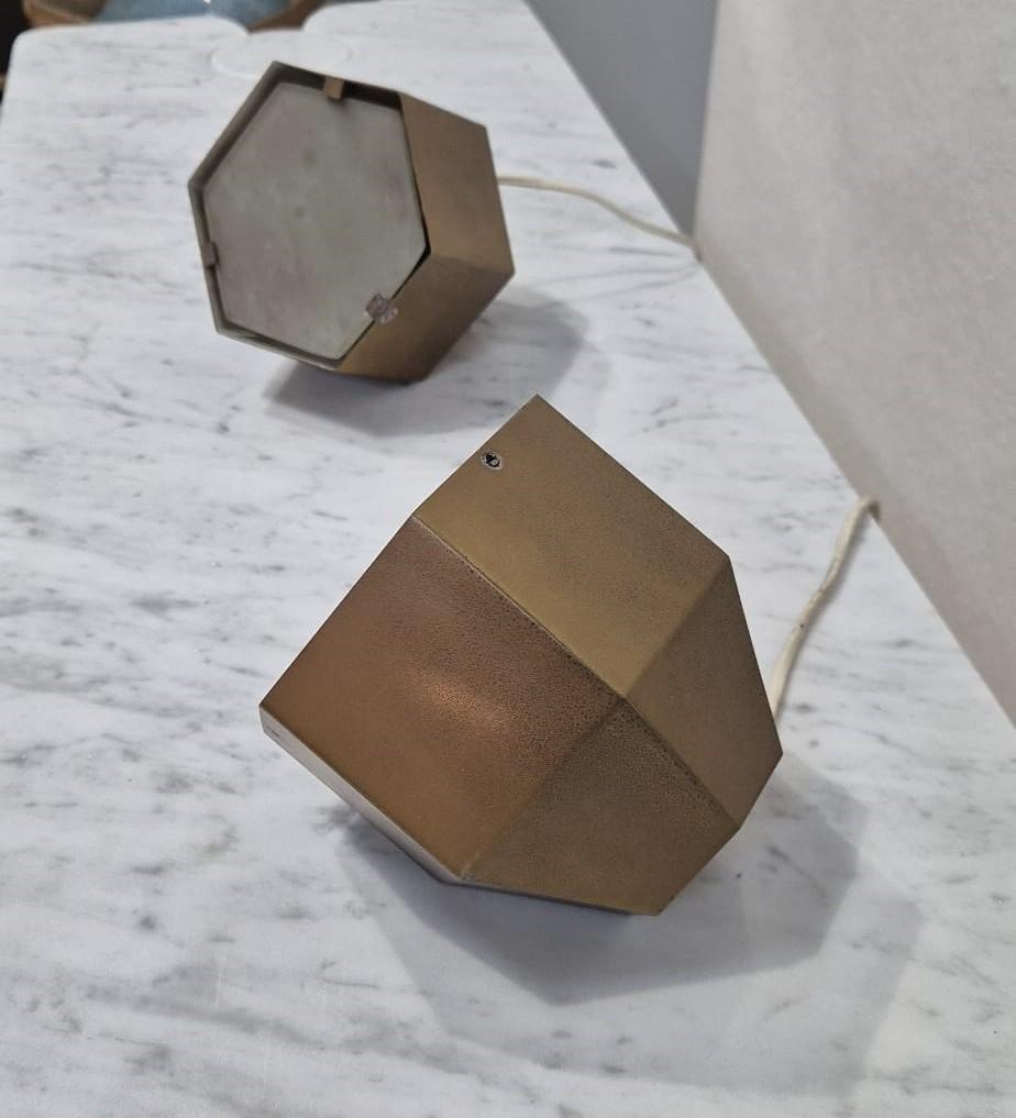 Coppia di lampade da tavolo designer Max Ingrand pour Fontana Arte en vente 6