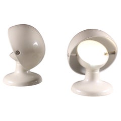 Pareja de lámparas de mesa Jucker de Tobia Scarpa, Flos, 1970
