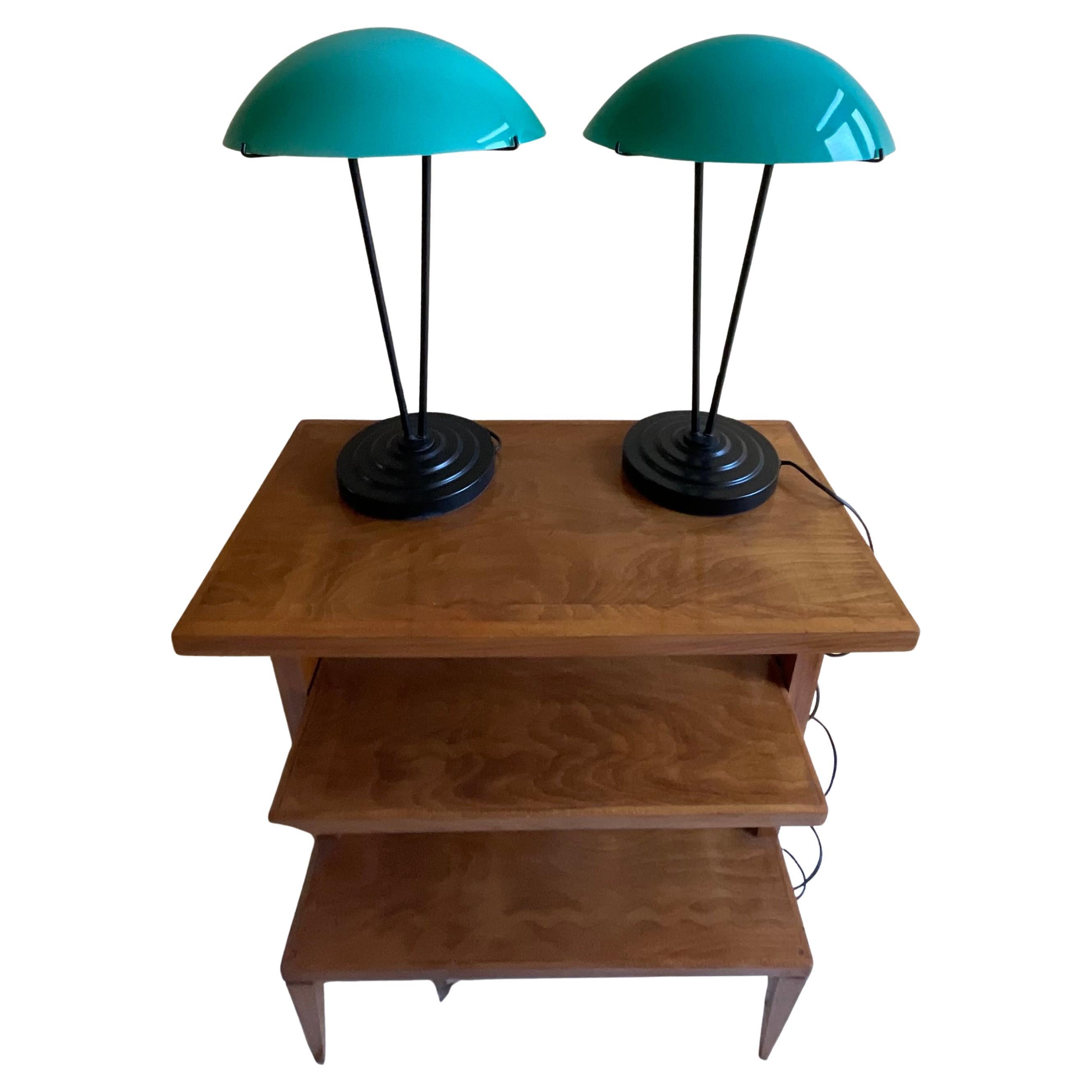 Pair of table lamps MOD. KUPOL B9311 - IKEA 1990