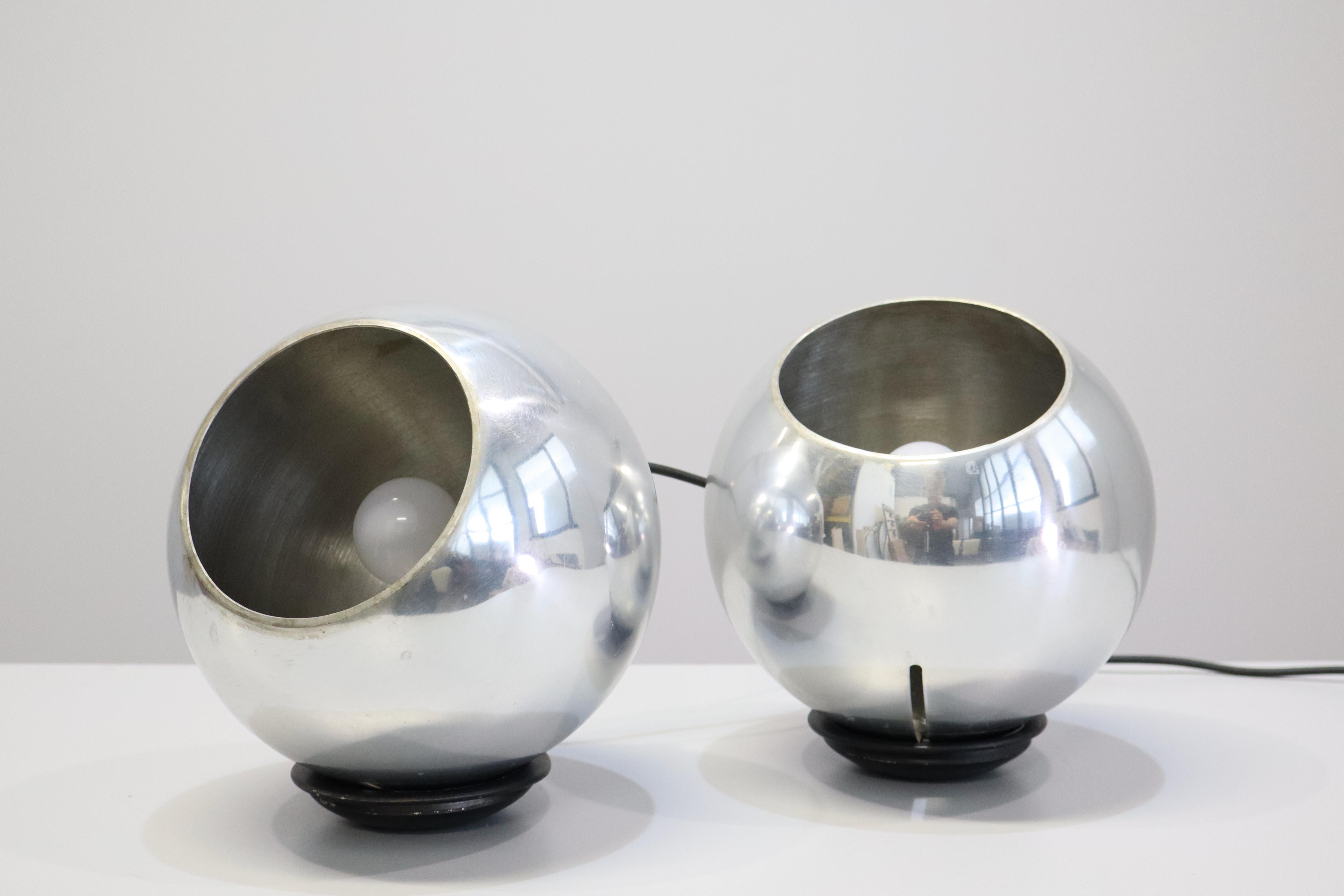 Coppia Di Lampade Da Tavolo  Modello 586 by Gino Sarfatti for Arteluce 2