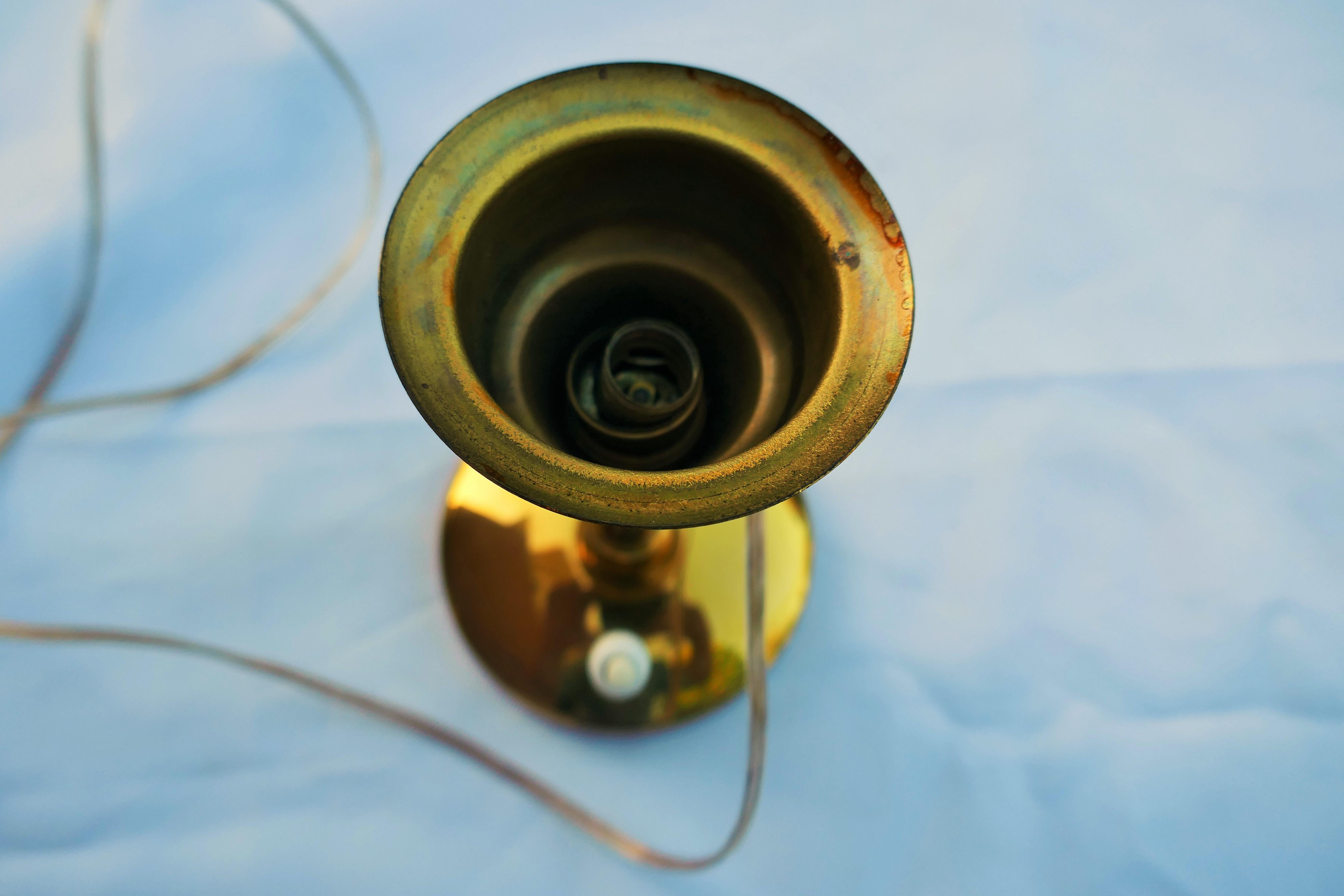Coppia di lampade da tavolo o comodino Brusotti Fontana GCME en venta 9