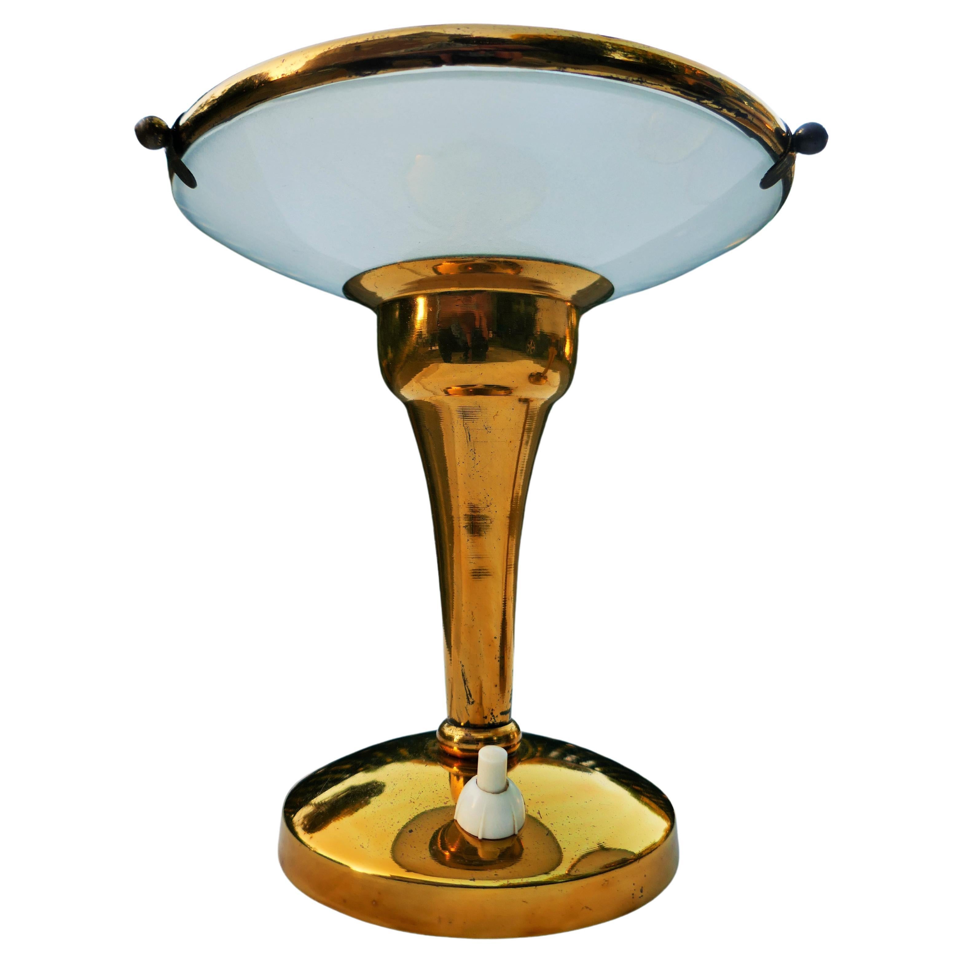 Coppia di lampade da tavolo o comodino Brusotti Fontana GCME Vidrio en venta