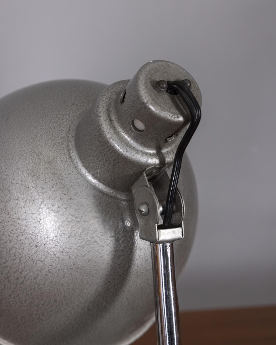 Italian Paire de lampes de table en métal vintage des années 1960, design Seminara en vente