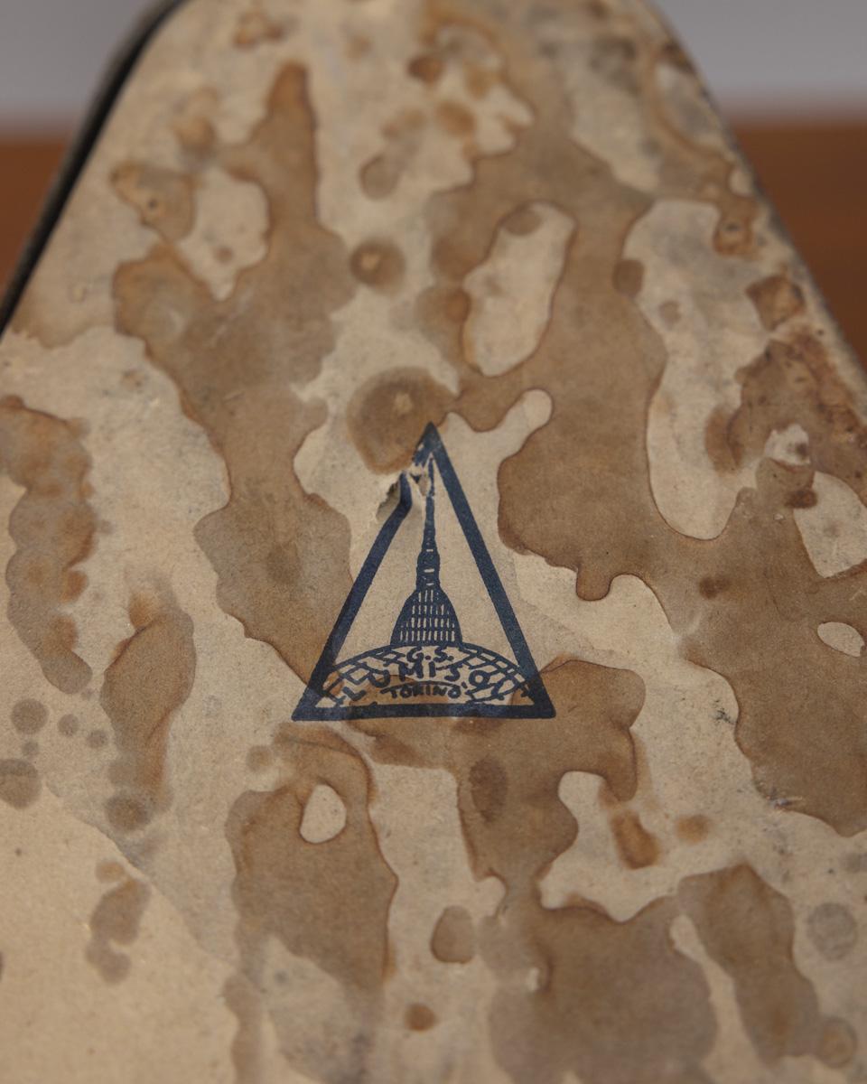 Paire de lampes de table en métal vintage des années 1960, design Seminara en vente 1