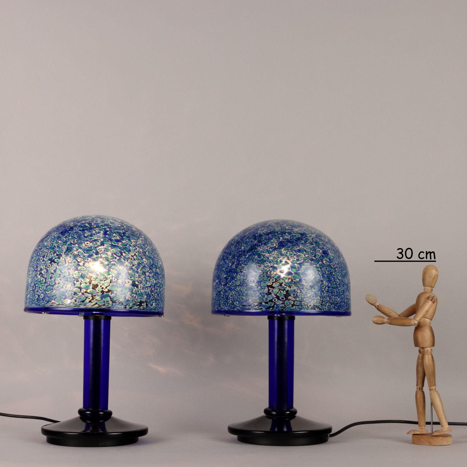 Modern Pair of Table Lamps, Vistosi, 1980s For Sale