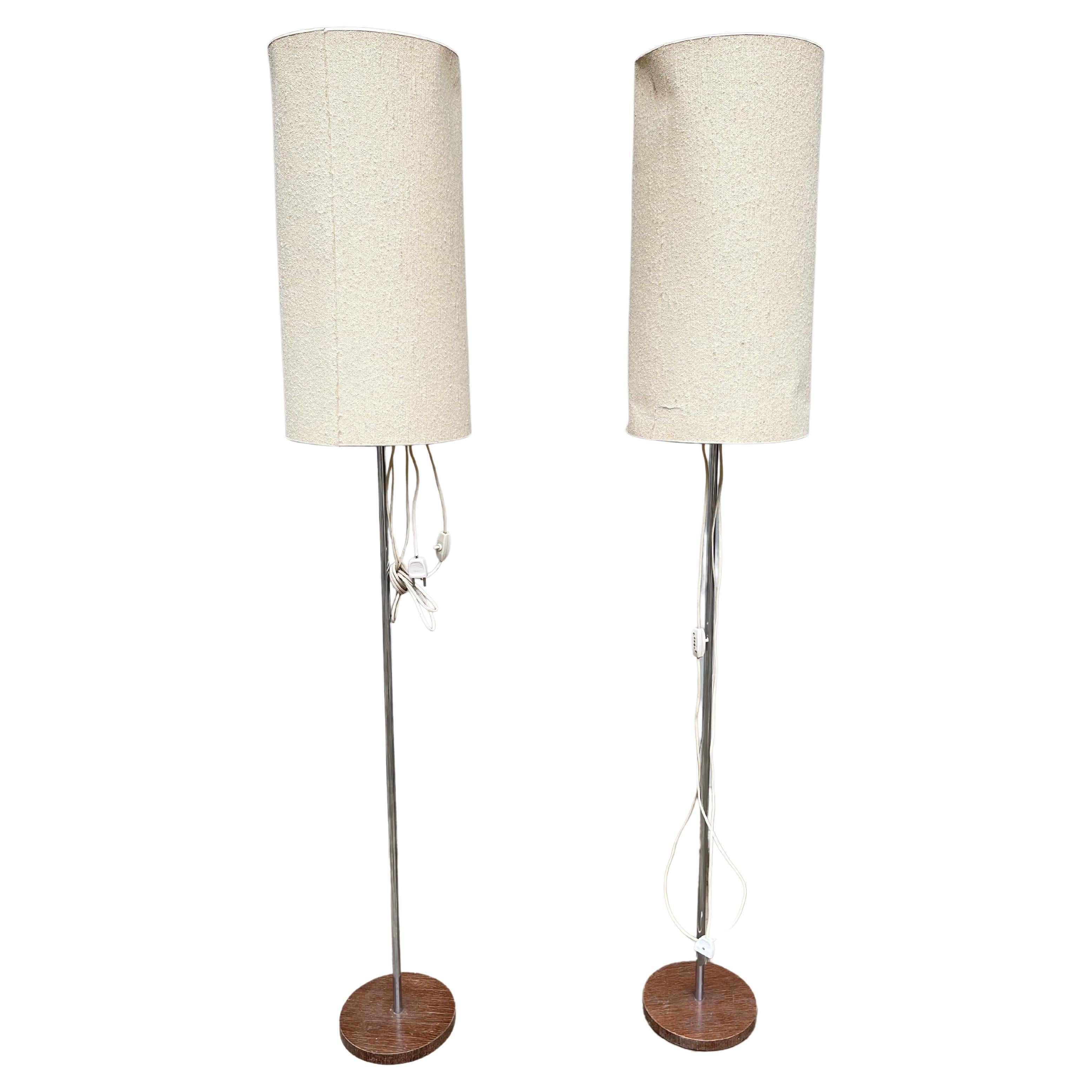 coppia di lampade da terra - design - vintage - lamps  For Sale