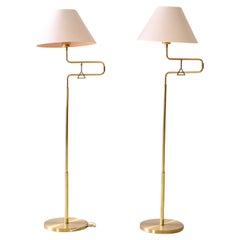 Pair of Scandinavian floor lamps