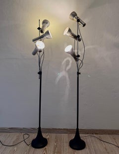 Coppia di lampade da terra Space Age