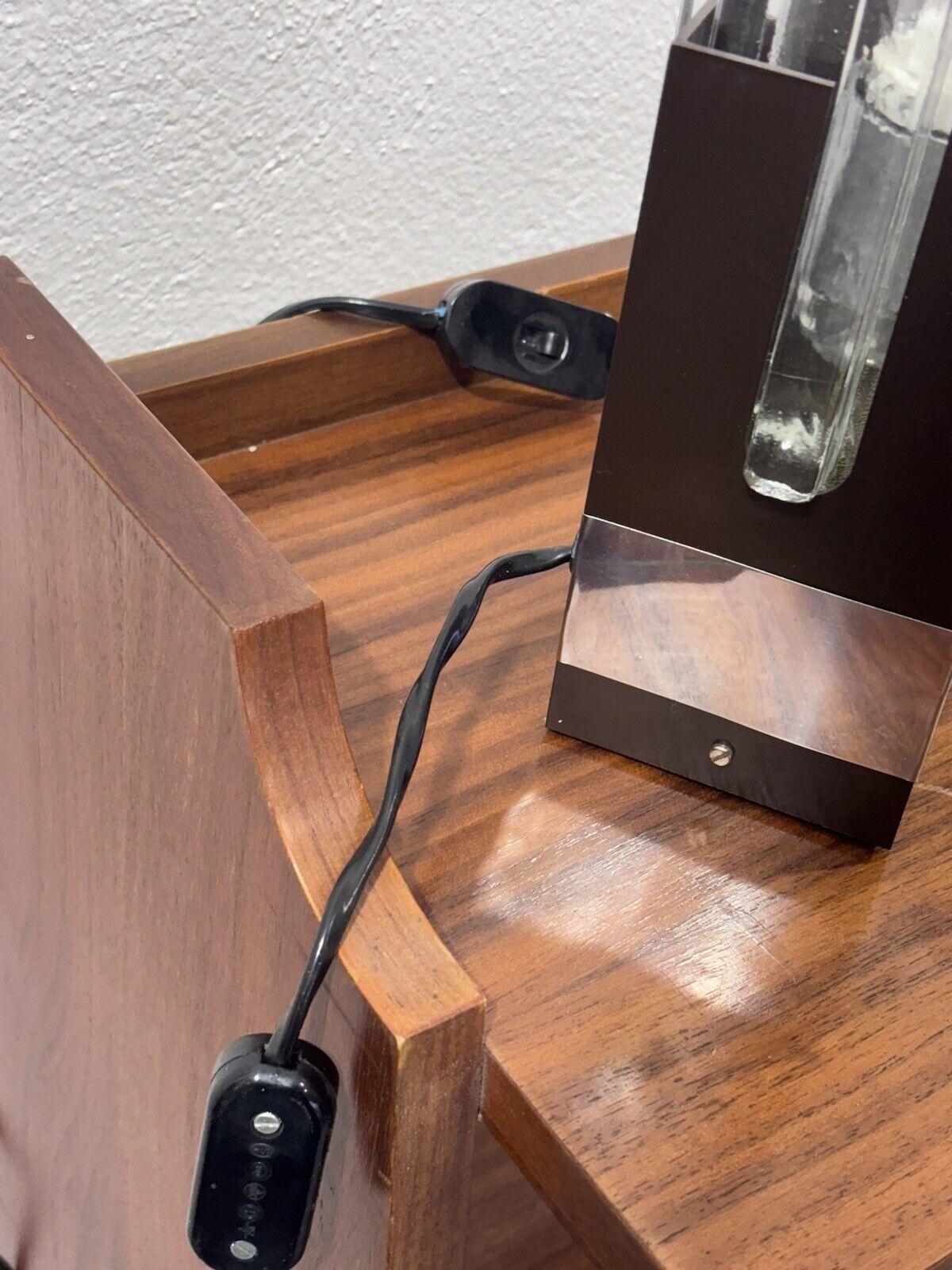 Coppia Di Lampade Gaetano Sciolari Per Stilkronen In Metallo E Vetro Design 1970 in vendita 2