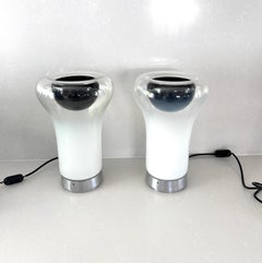 Coppia di lampade mod. Saffo di Angelo Mangiarotti per Artemide