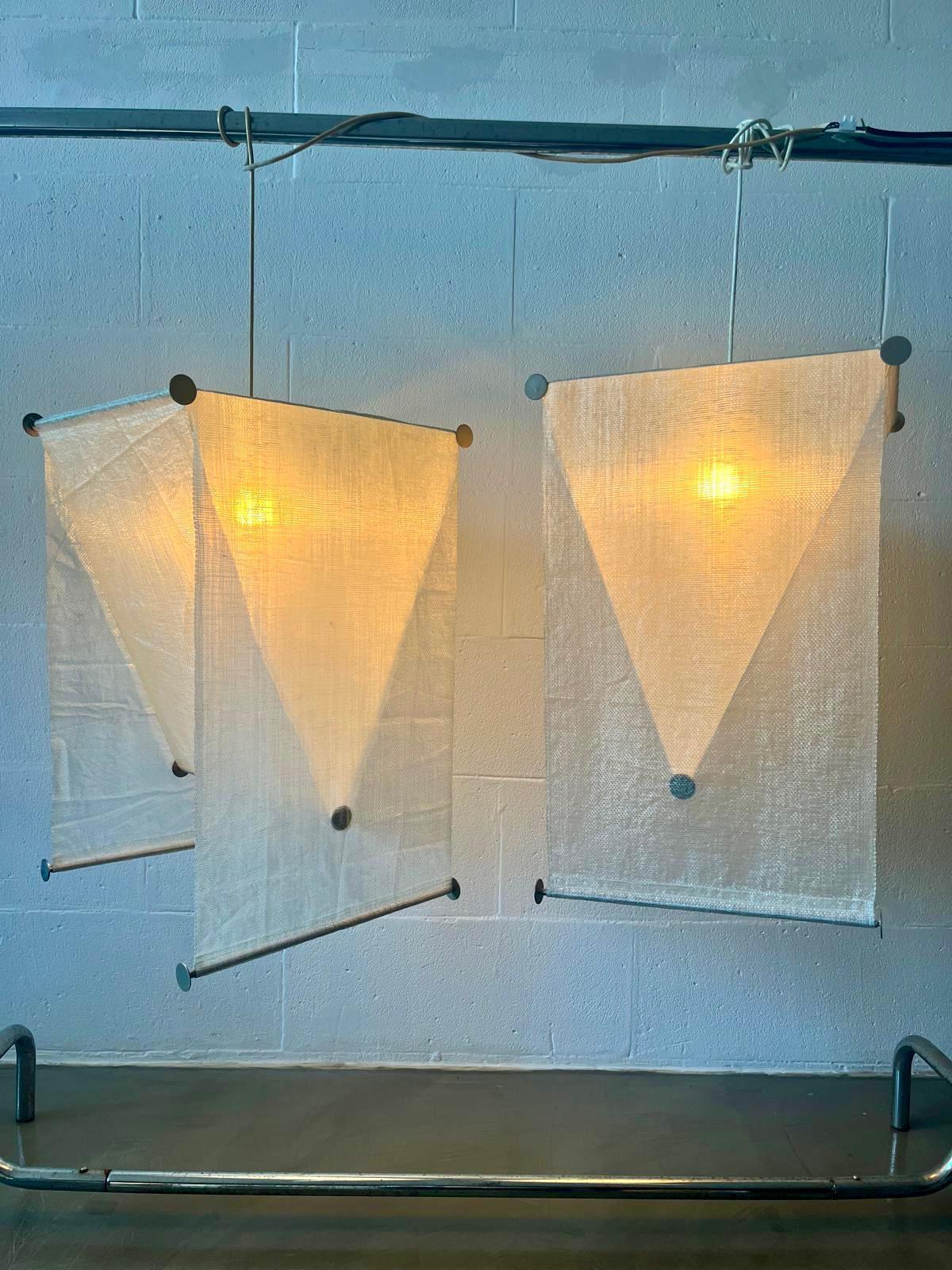 Italiano Coppia di Lampade mod. Teli 374 di Achille Castiglioni per Flos, Italia, 1970-80 in vendita