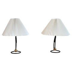 Pareja de lámparas modelo "Kip-Lamp" de Kaare Klint, años 40