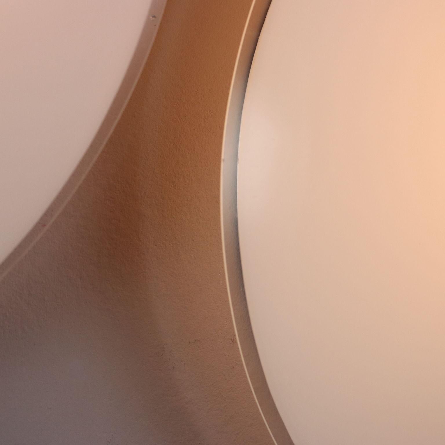Italian Coppia di Lampade Perla di Bruno Gecchelin per O-luce Anni 80 in vendita