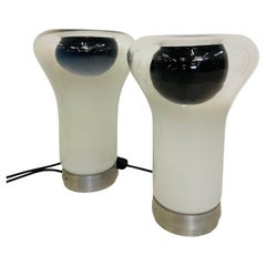 Paire de lampes Saffo par Angelo Mangiarotti pour Artemide