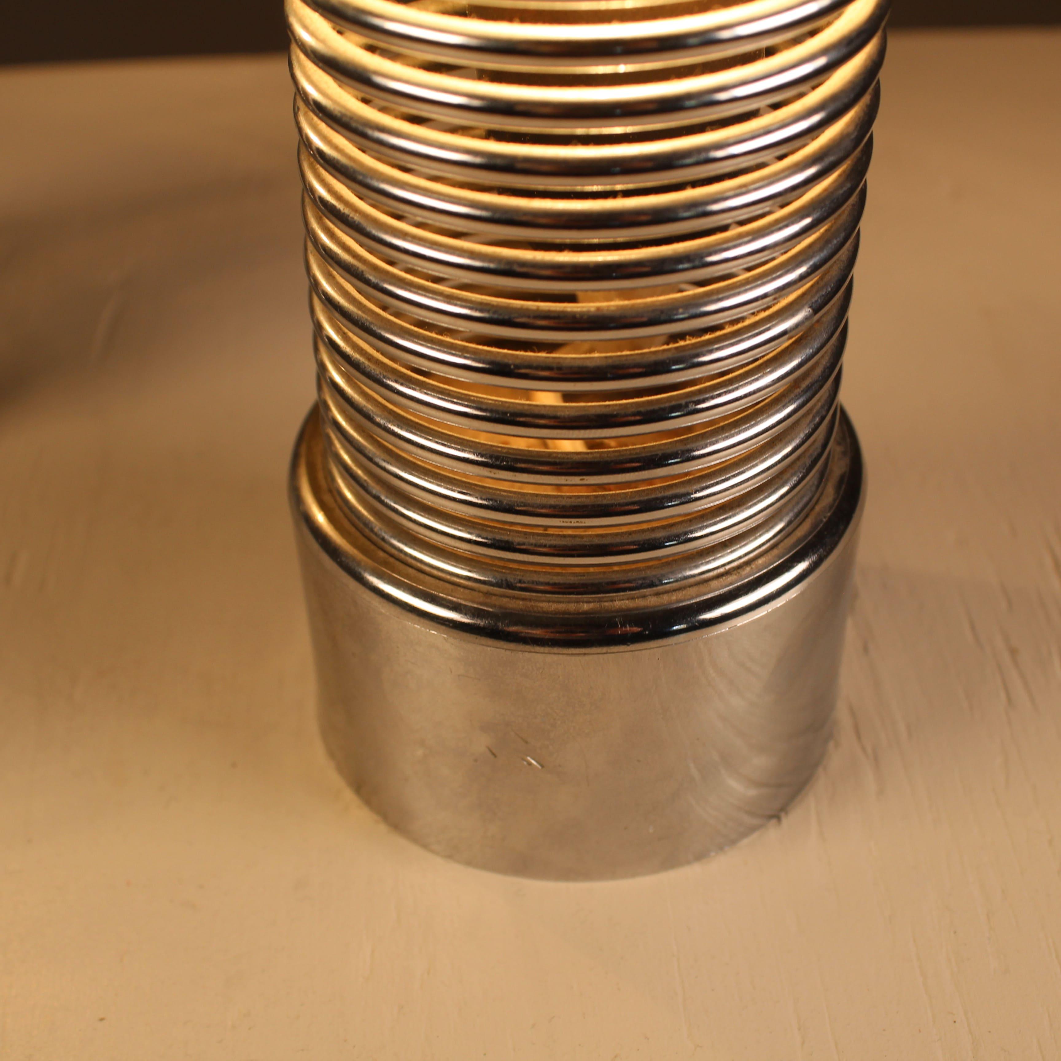 Late 20th Century Paire de lampes à ressort, Heinz Brenker, 1970 en vente