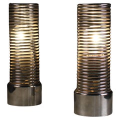 Paire de lampes à ressort, Heinz Brenker, 1970