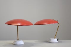 Coppia Di Lampade Stilnovo Designer Bruno Gatta, N. 8023 Pubblicate, 1960