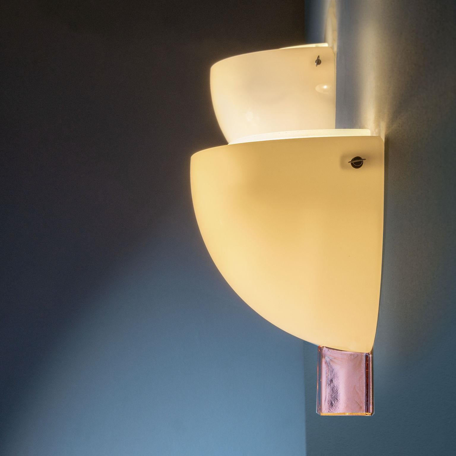 Italian Coppia di lampade 'Victoria' Venini Anni 90 For Sale