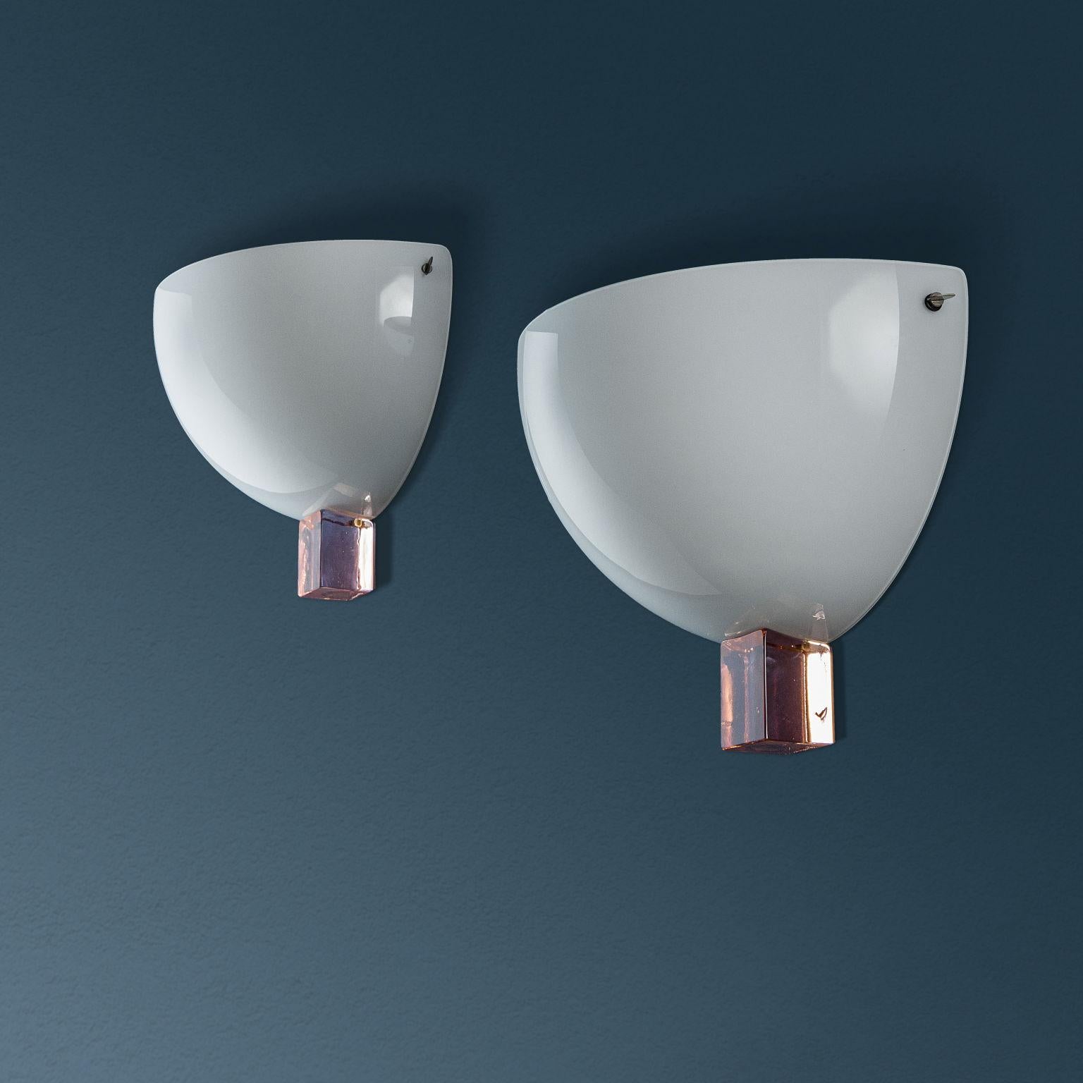 Coppia di lampade 'Victoria' Venini Anni 90 In Good Condition For Sale In Milano, IT