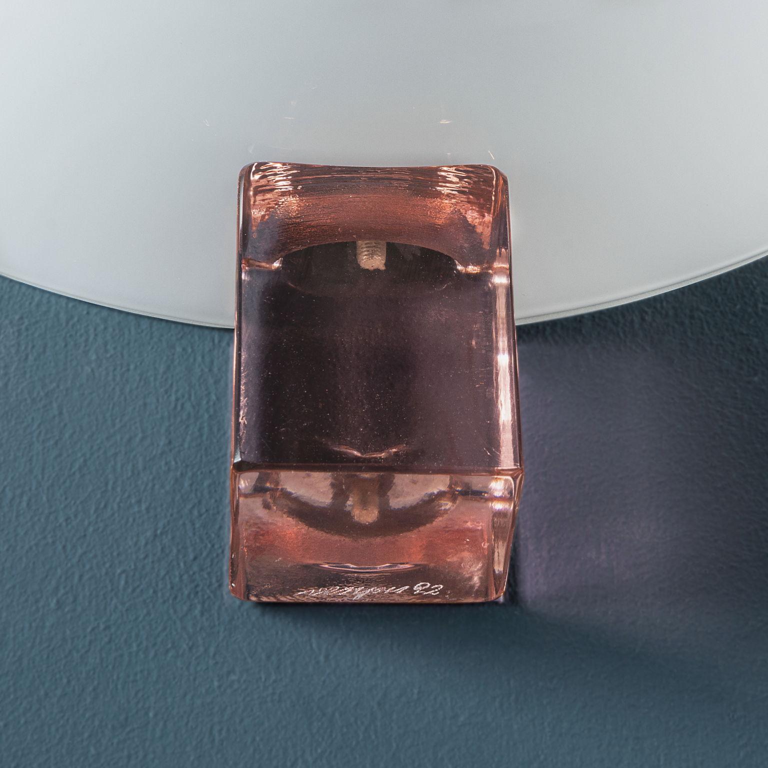 Coppia di lampade 'Victoria' Venini Anni 90 For Sale 1