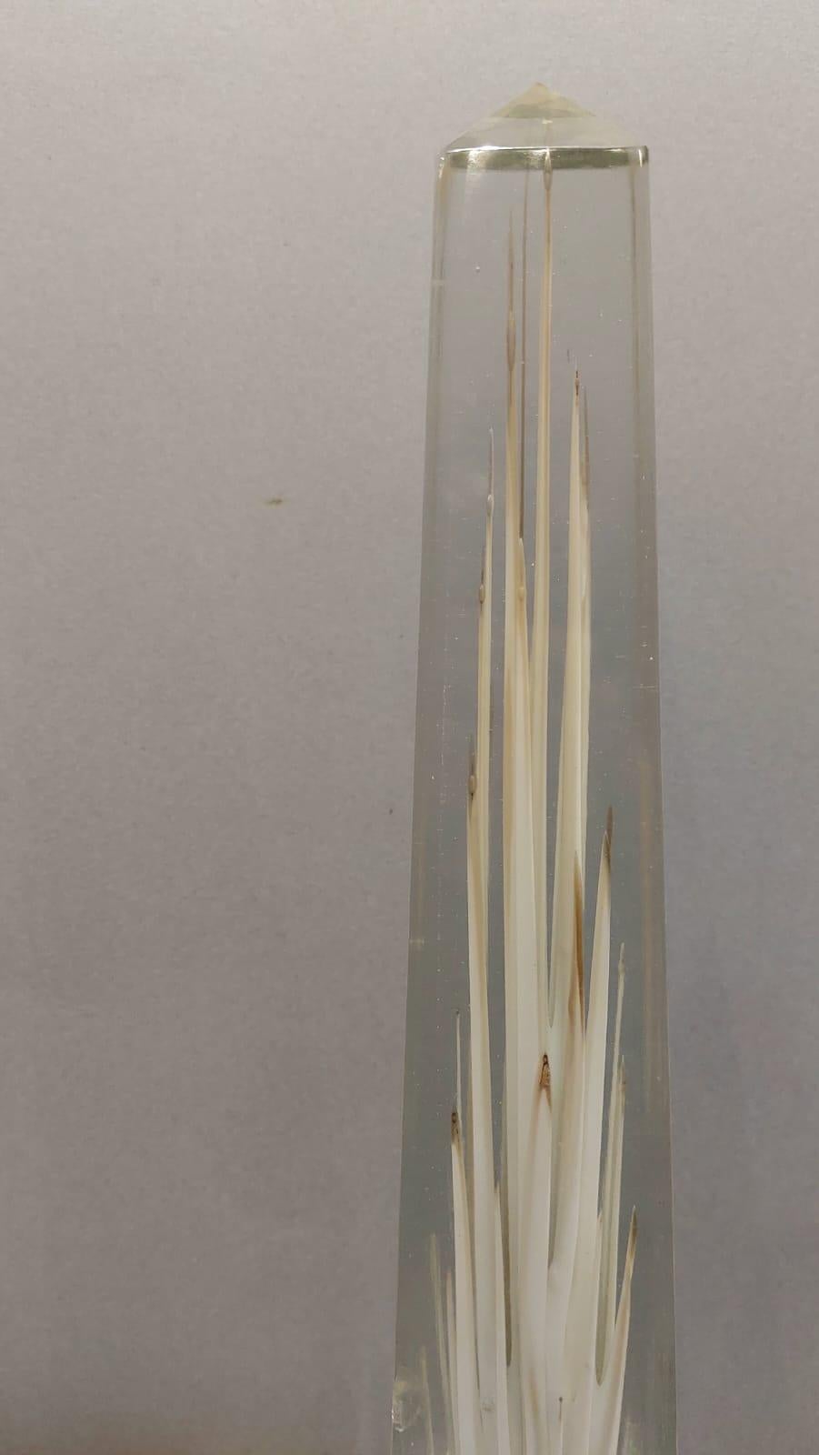Mid-20th Century Paire d'obélisques 'Con Fiamma' par Fulvio Bianconi pour Venini en vente