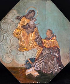 Coppia di pannelli devozionali dorati, Veneto, fine XVIII secolo