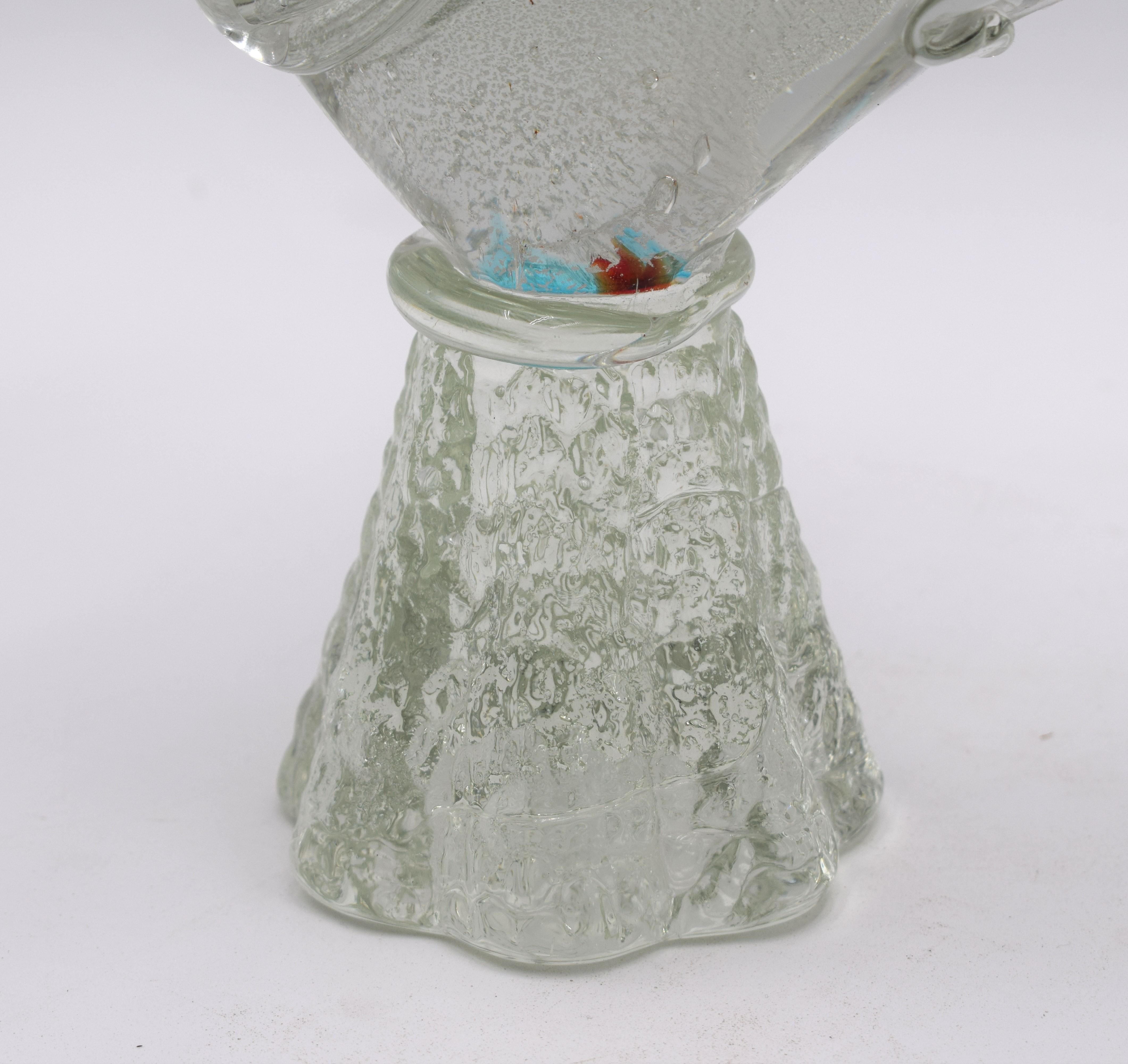 Pareja de peces en cristal de Murano, hacia 1970. en venta 1