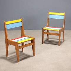 Pair of Small Chairs, 1950s