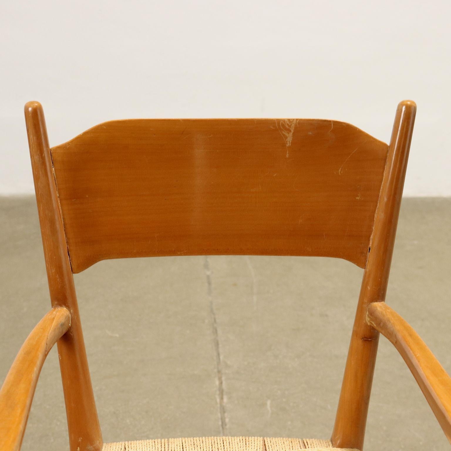 Mid-Century Modern Paire de petites chaises des années 1950 en vente