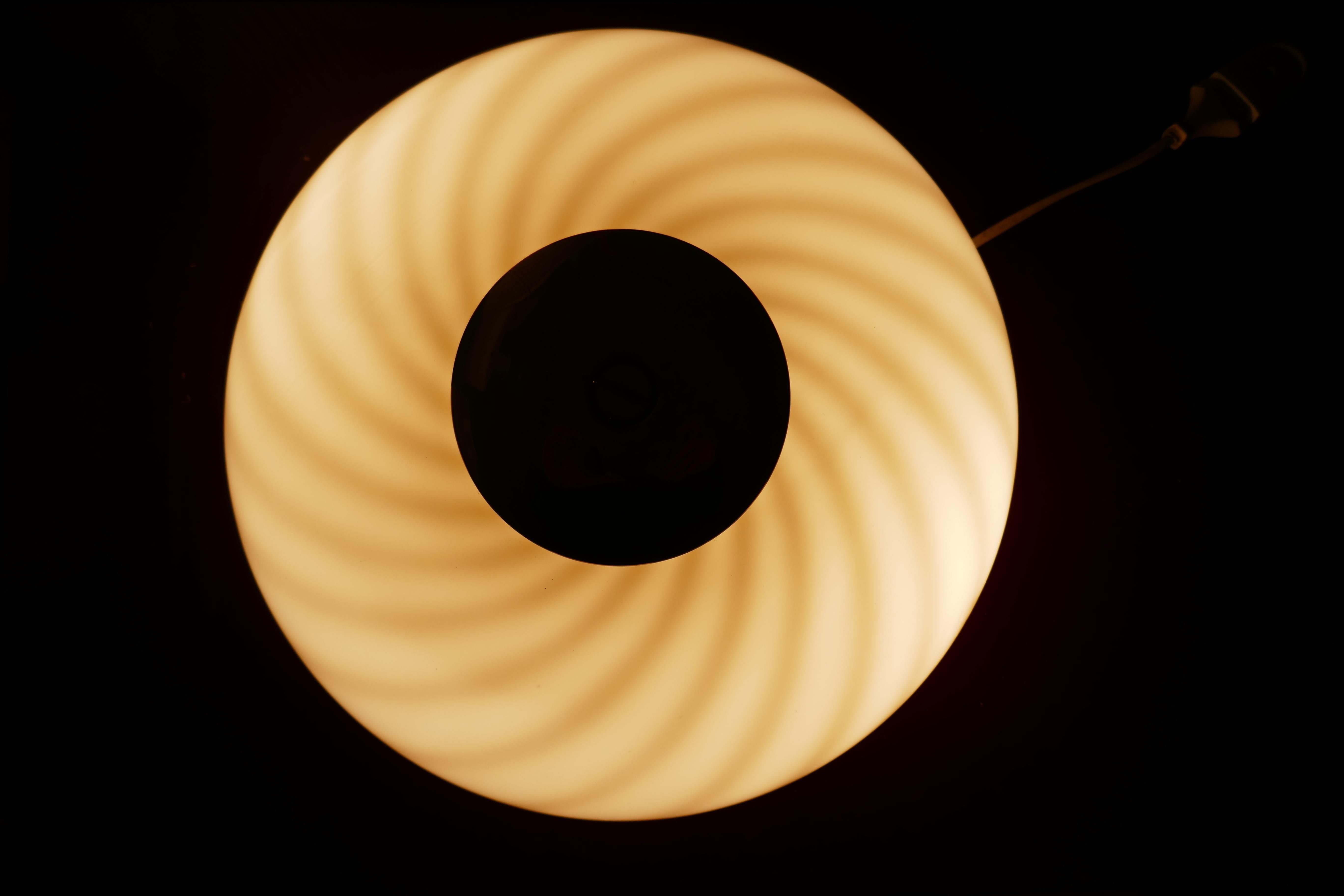 Coppia di Plafoniere attributiert einen Venini – spiralförmiger Vortice (Mid-20th Century) im Angebot