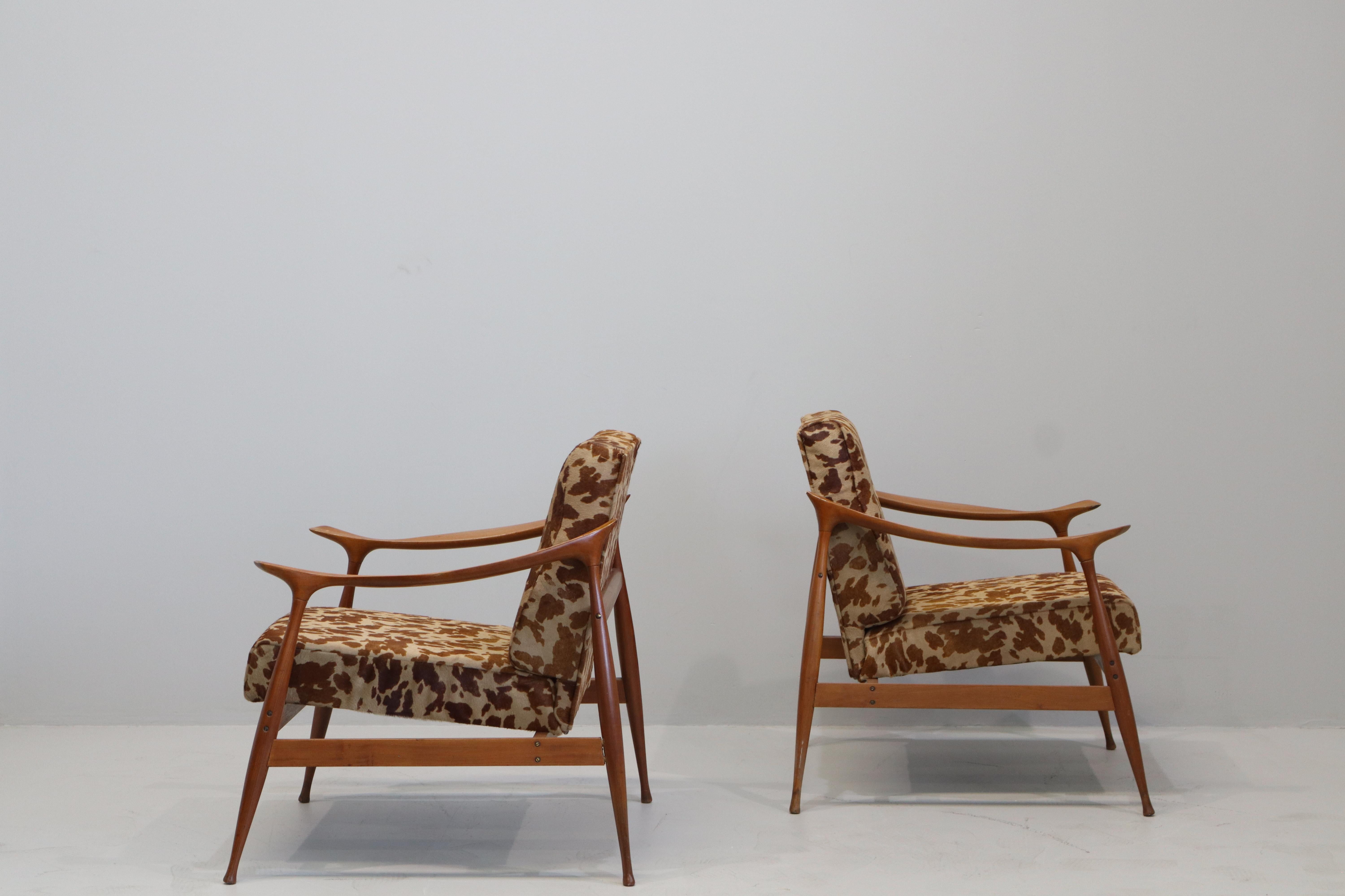 Coppia di sedie lounge 