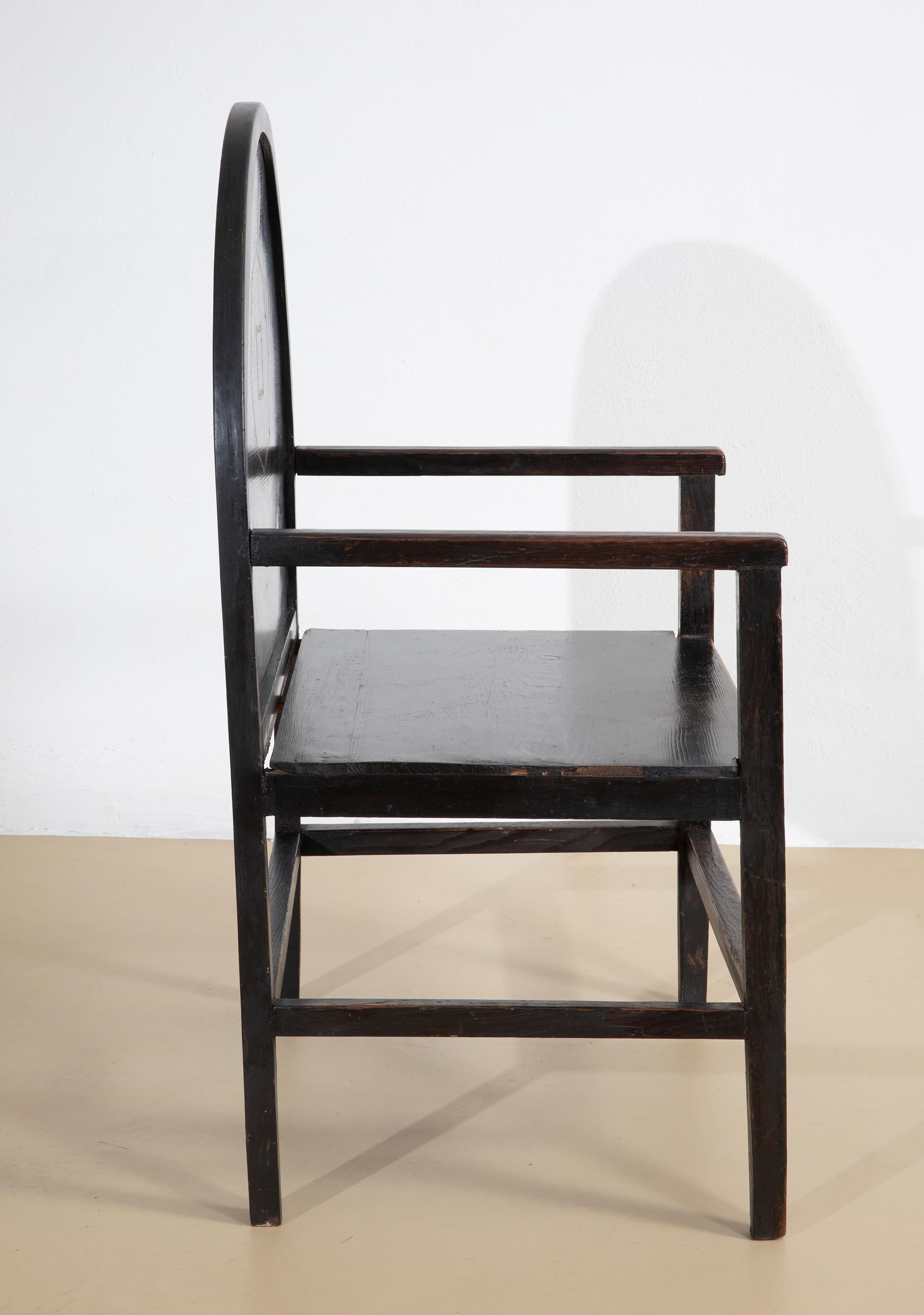 Early 20th Century Paire de fauteuils de chambre des années 1920, fabrication italienne en vente