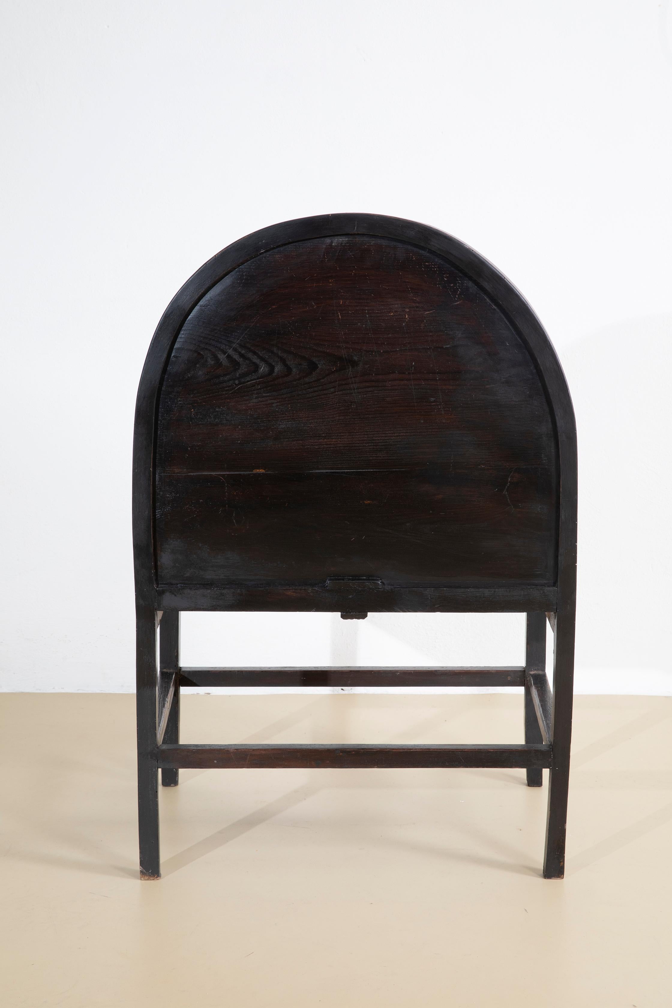 Bois Paire de fauteuils de chambre des années 1920, fabrication italienne en vente