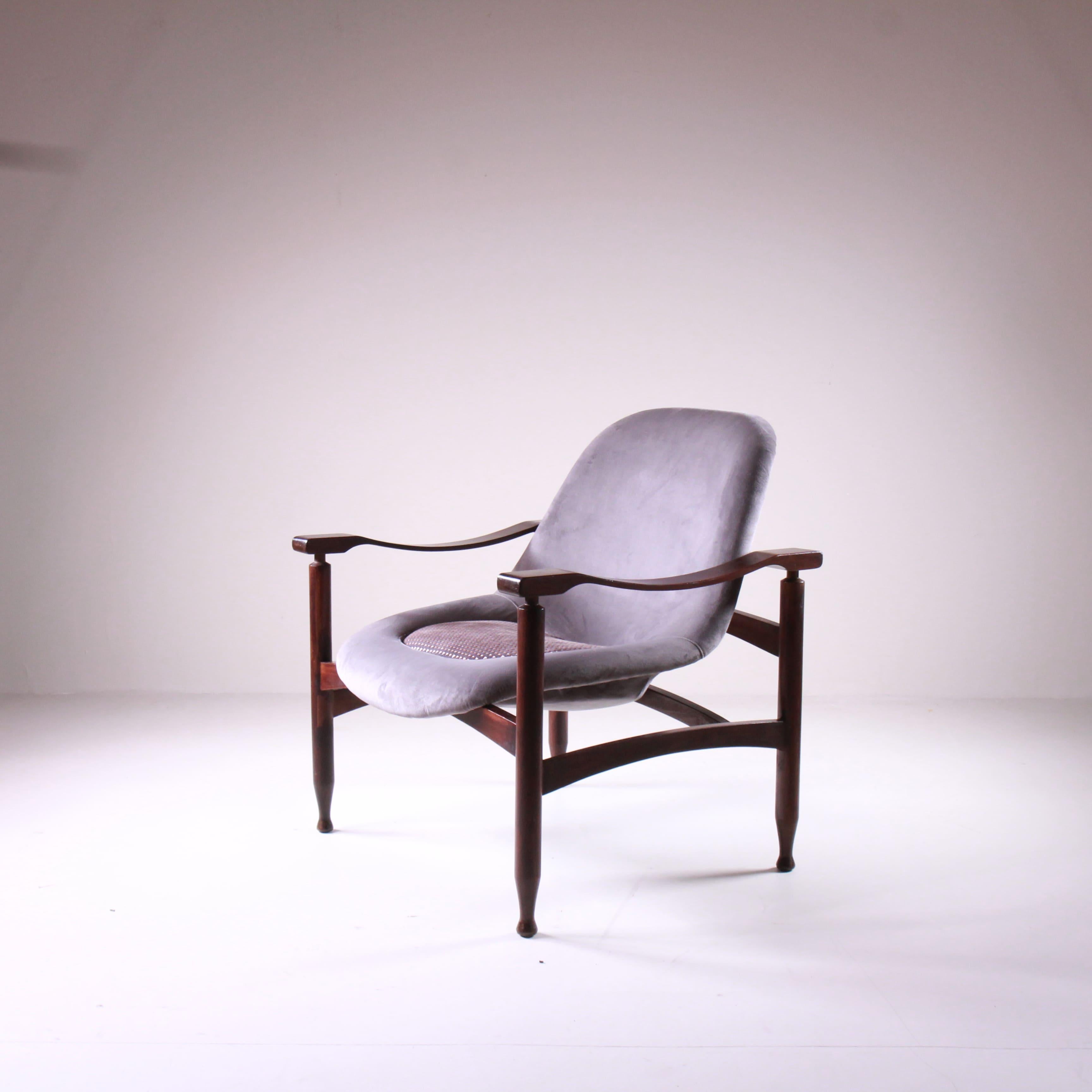 Scandinave moderne Paire de fauteuils, fabrication scandinave, 1960 en vente