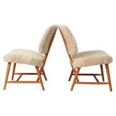 Coppia di poltroncine “Te-Ve” di Alf Svensson anni 
50