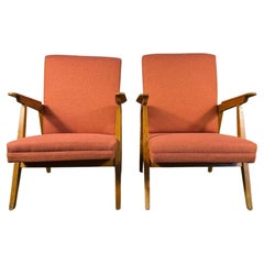 Paire de fauteuils Vintage Mid-Century - Design Scandinave 1950s-60s