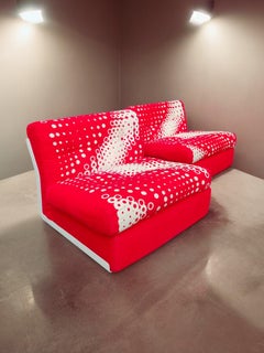 pair of armchairs Amanta design Mario Bellini and Gaetano Pesce C&B italia - B&B