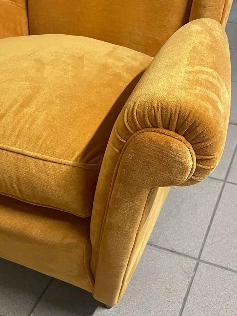 Pair of 1940s bergère armchairs, Italian manufacture For Sale 14
