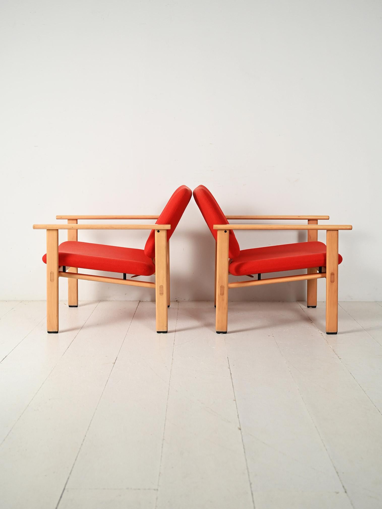 Coppia di poltrone danesi di Arne Jacobsen In condizioni buone in vendita a Brescia, IT