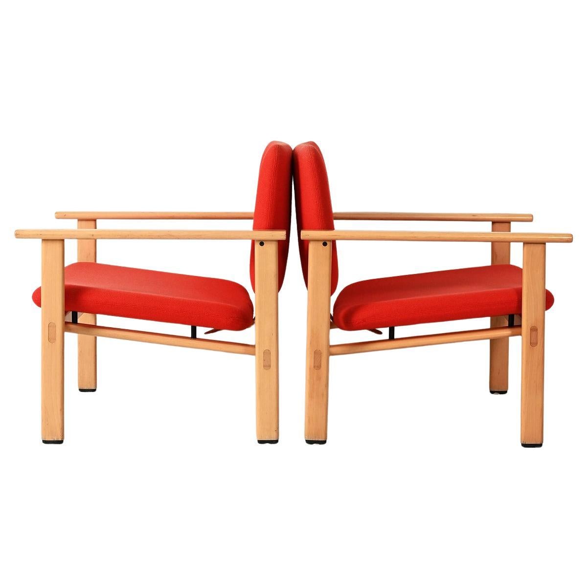 Coppia di poltrone danesi di Arne Jacobsen in vendita