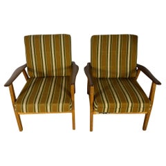 Coppia di Poltrone Danesi Mid-Century Modern in Teak – 1960