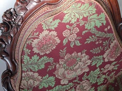 Pair of Period Armchairs - Louis XV Style (1960s) in Fine Cherrywood