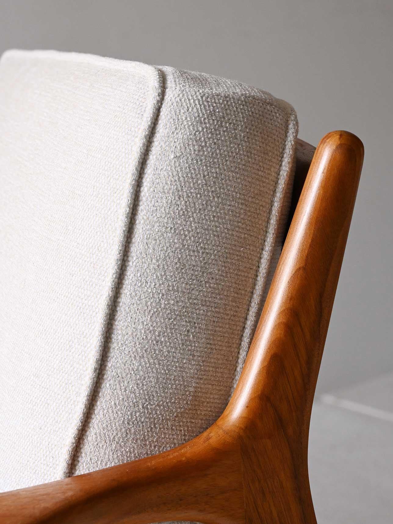 Paar Sessel von Folke Ohlsson Modell USA-75 für DUX (Stoff) im Angebot