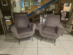 Paire de fauteuils de Gigi Radice pour Minotti