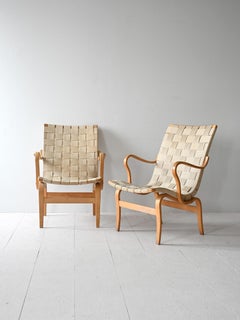 Paire de fauteuils 'Eva' de Bruno Mathsson