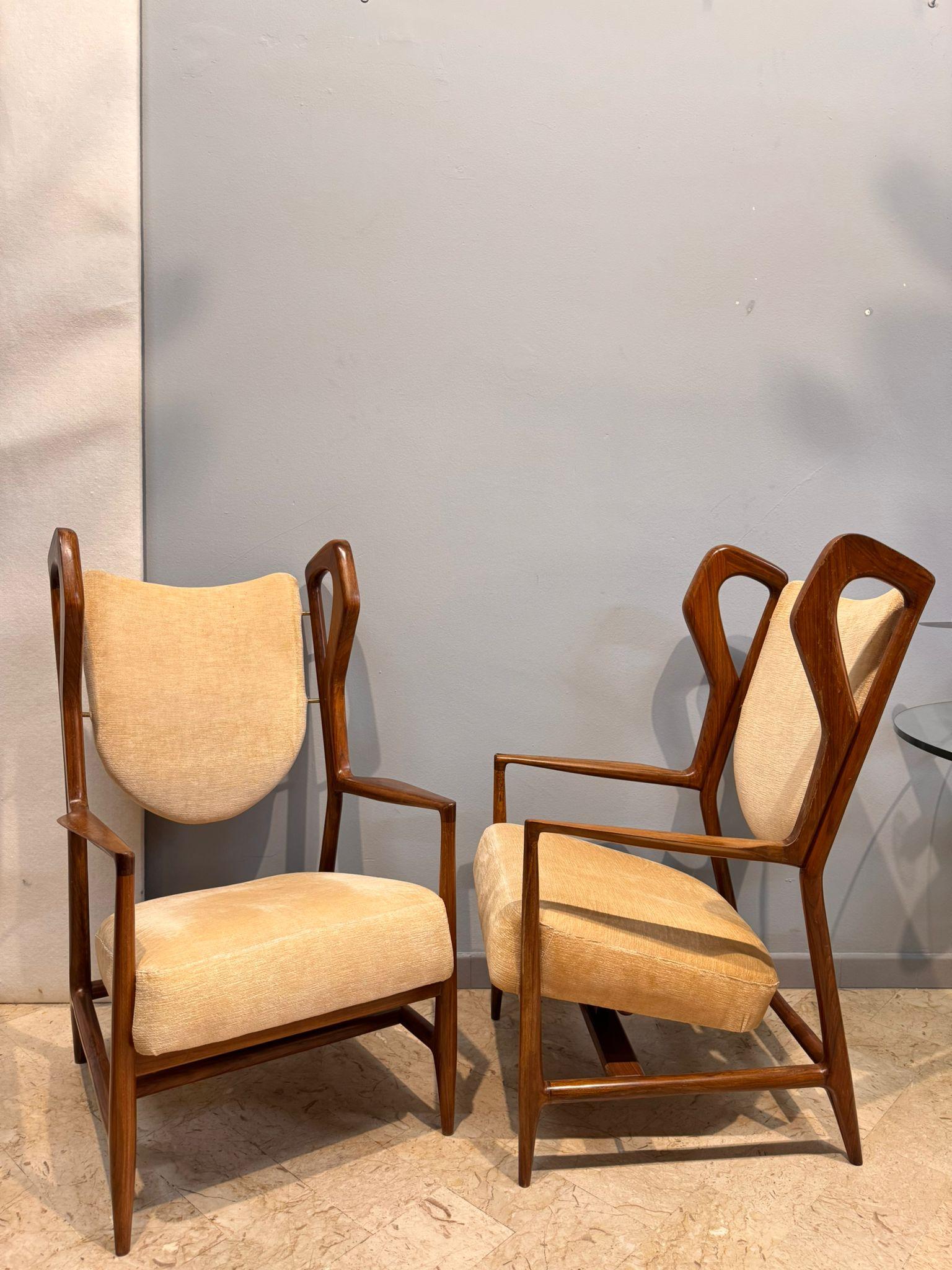 Pair of armchairs Gio Ponti 