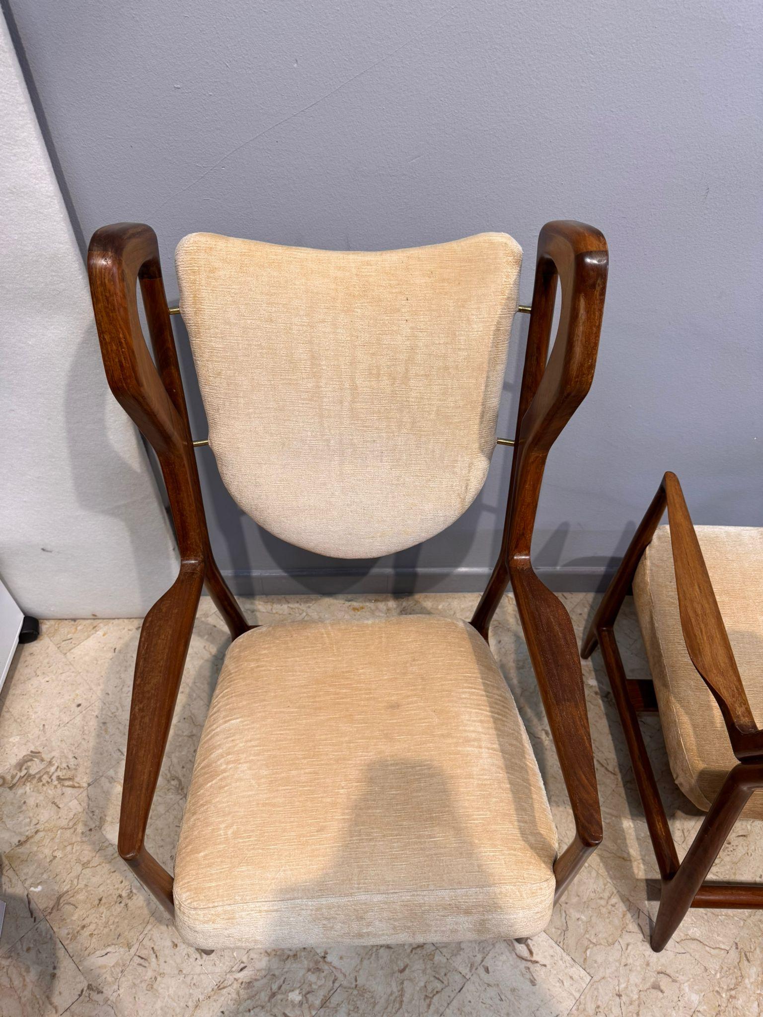 Italian Pair of armchairs Gio Ponti 