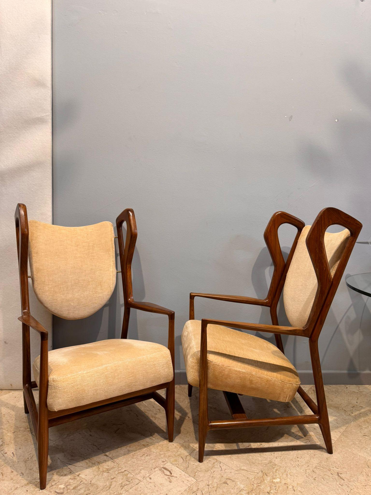 Pair of armchairs Gio Ponti 